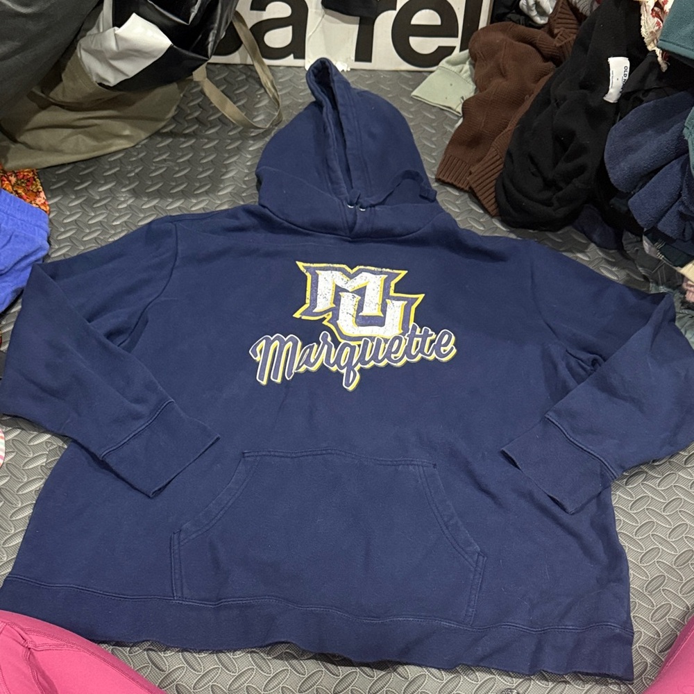 Fanatics Marquette Navy Hoodie